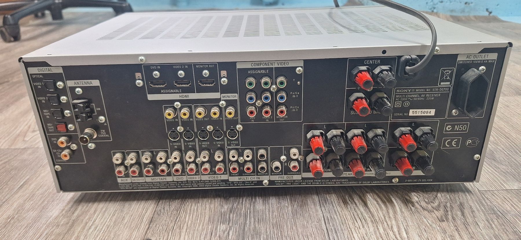 Sony Ricevitori: Sony Verstärker STR-DG700 220Watt – Usato da Buchs SG venduto da Saimn78 1