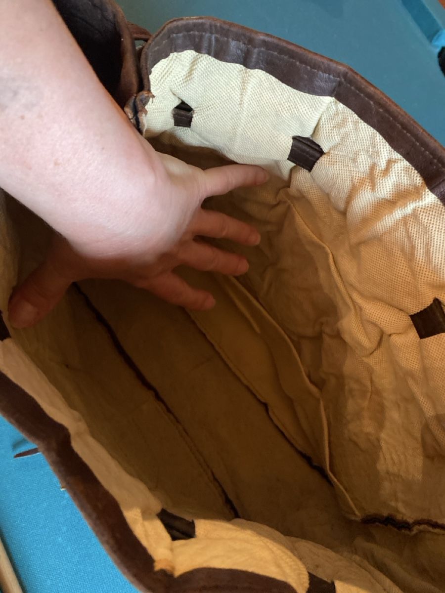 Borse: Vintage Lederhandtasche, im Ethnolook – Nuovo (secondo la descrizione) da Watt venduto da Willis4 2
