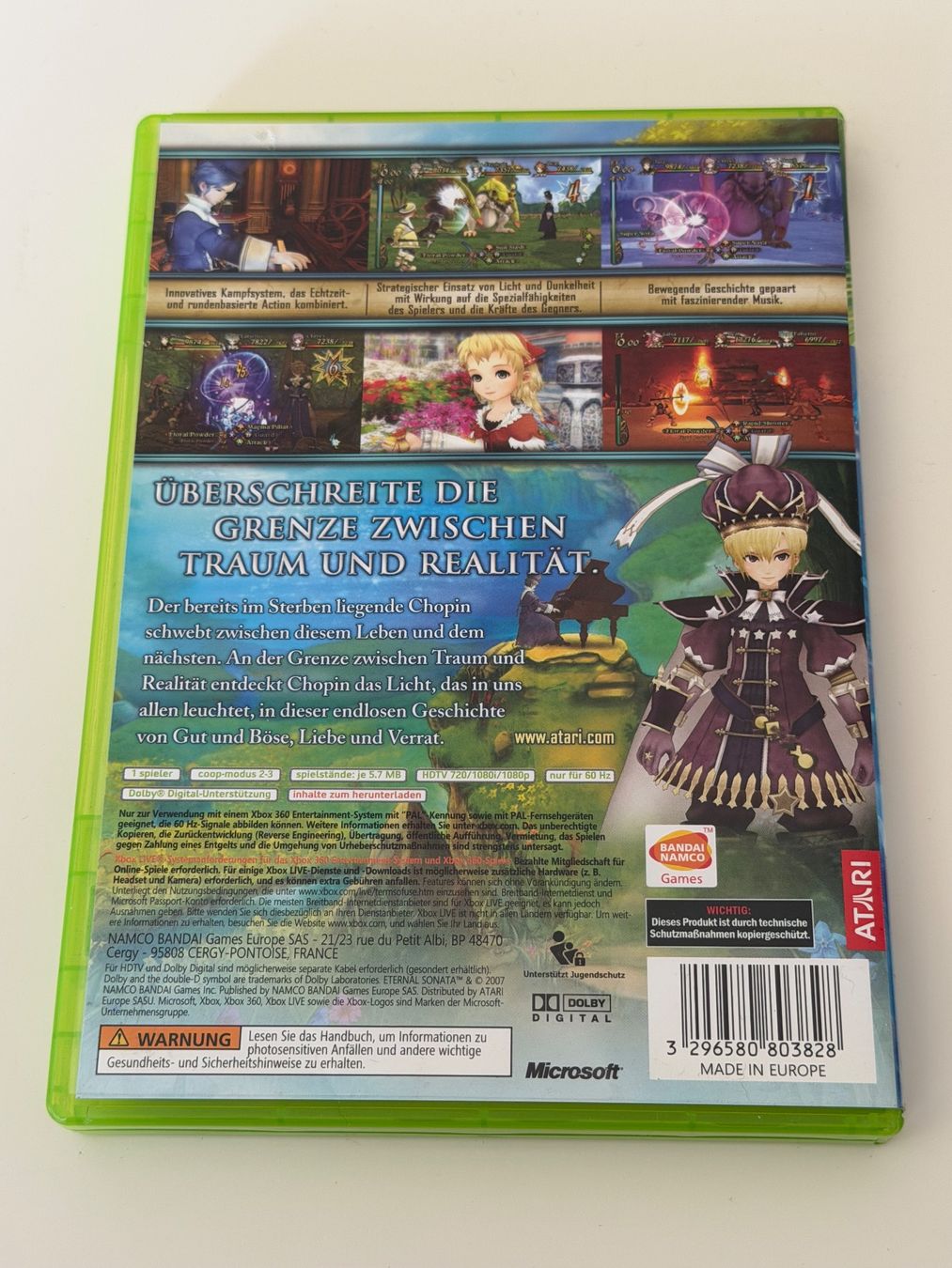 Giochi: Xbox 360 Spiel - Eternal Sonata – Usato da Altstätten SG venduto da sheamus 1