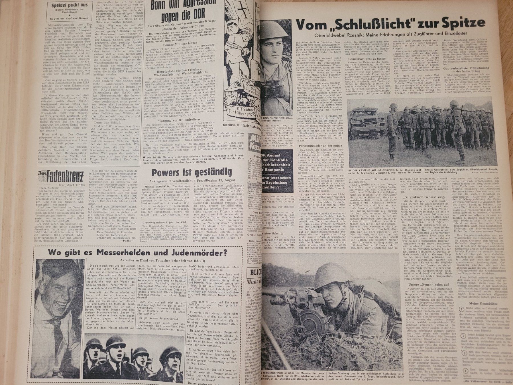 Armi bianche: NVA " Die Volksarmee 1960 " – Usato da Kriens venduto da KTP 6