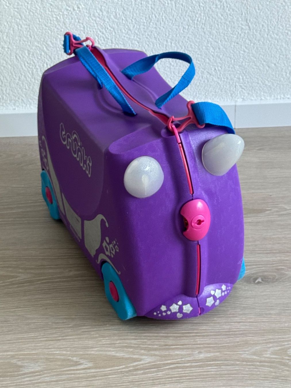 Trunki Valigie: Trunki Kinderkoffer in Lila – Usato da Effretikon venduto da Vinci7 5
