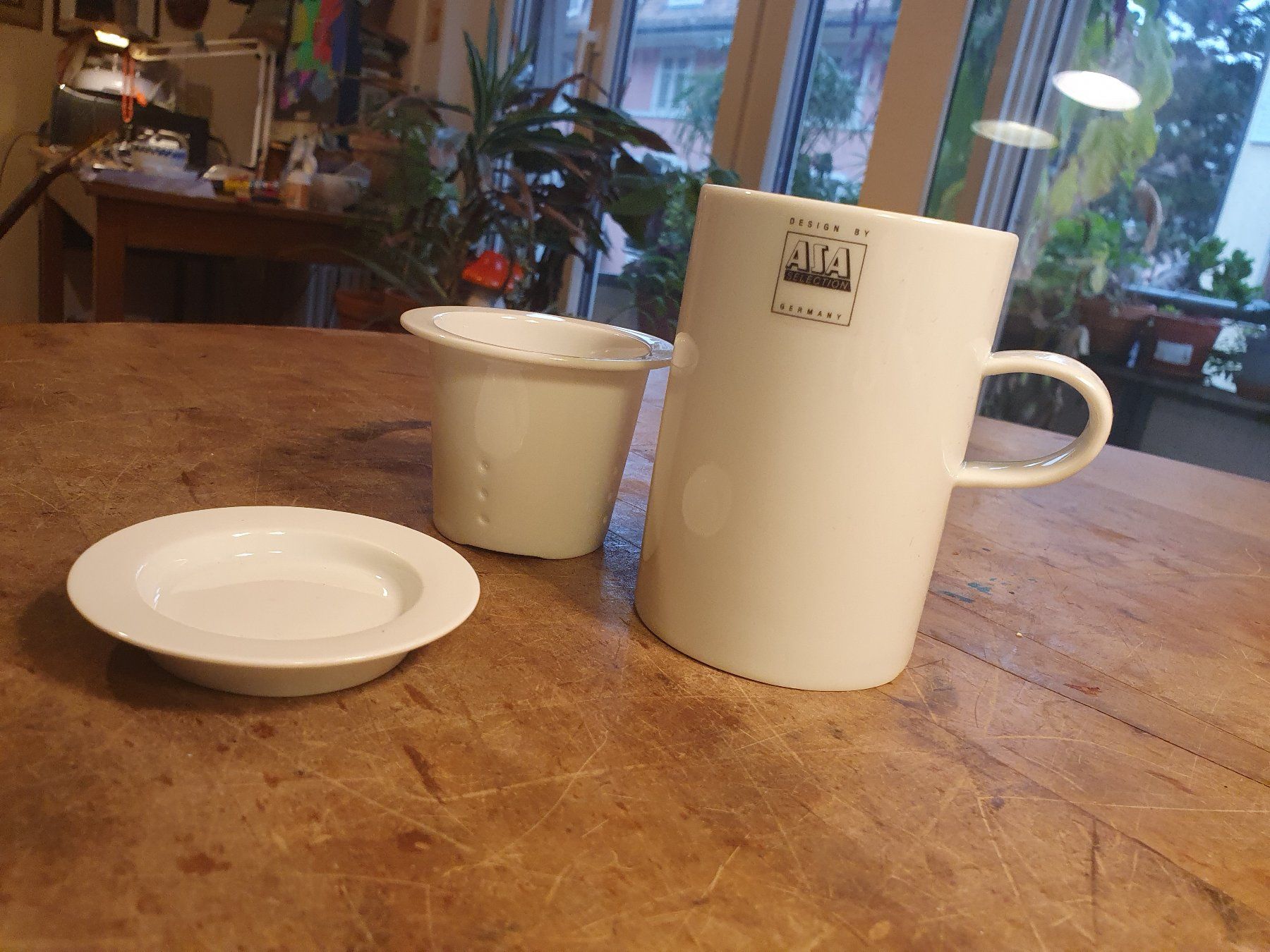 ASA Selection Tazze: ASA Teetasse mit Sieb und Deckel – Usato da Zürich venduto da loosebone 3