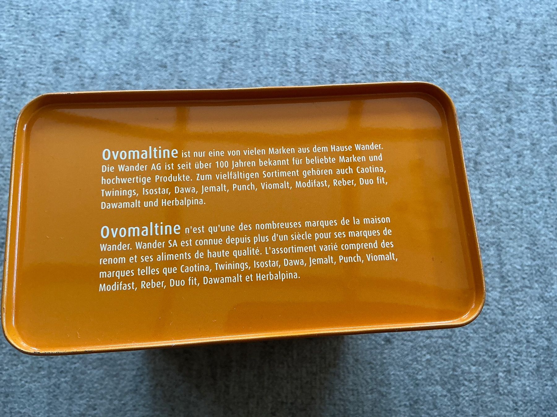 Contenitori & Simili: Ovomaltine Blechdose mit Retro-Motiv – Nuovo (secondo la descrizione) da Jona venduto da Jancy60 4