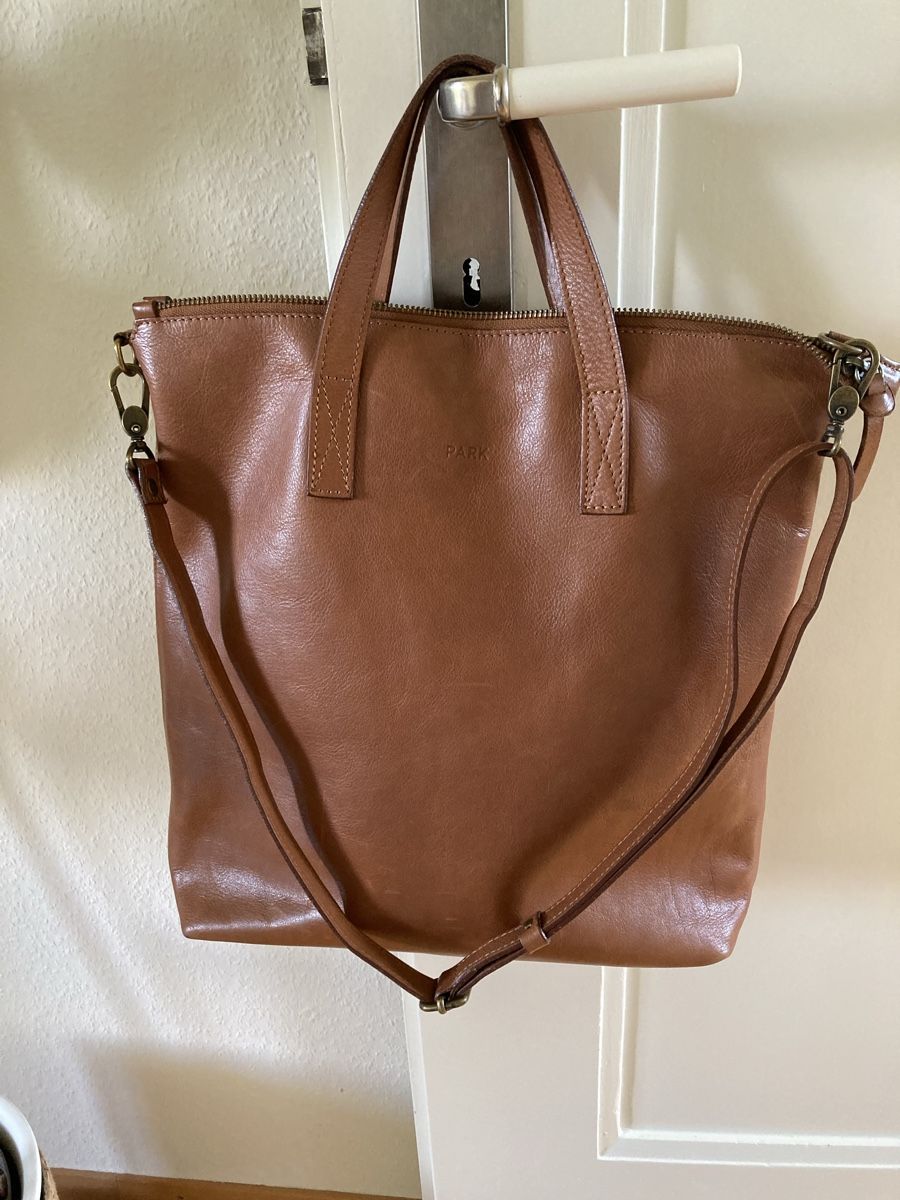 Borse da donna: Park Tote Bag Ledertasche Braun – Usato da Zürich venduto da nat_2k2d 2