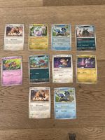 Lot de 10 cartes Pokemon en français bon état
