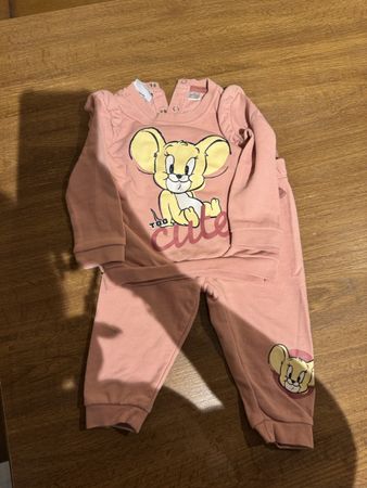Ensemble rose T.O.O. Jerry Disney Taille 6-12 mois