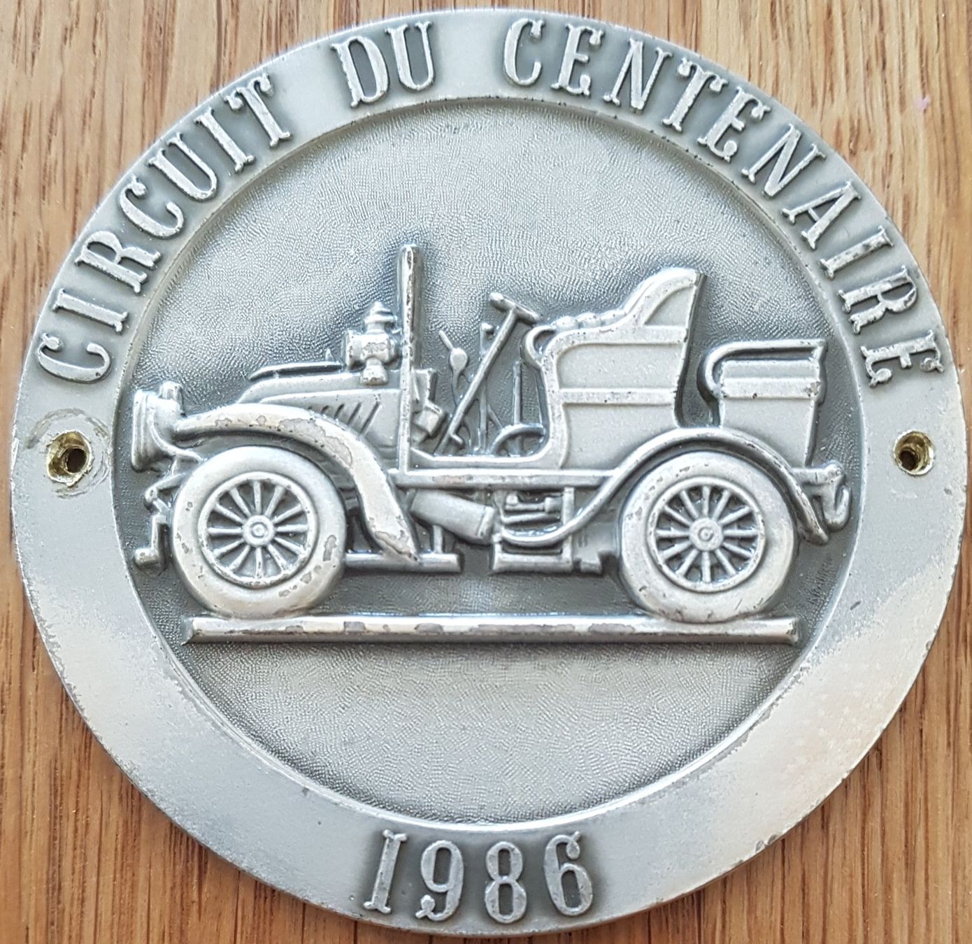 Médailles: Medaille CIRCUIT DU CENTENAIRE 1986 – D'occasion à Neuchâtel par Blondy_73