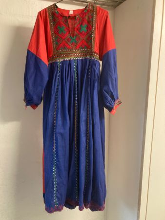 Gratis 1 Brosche aus Pailletten, Sommer Kleid Gr: XS💎