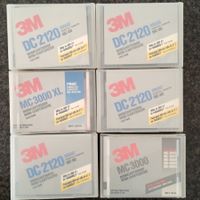 6x Used 3M Minicartridge Tapes (DC2120 / MC3000 XL / MC3000)