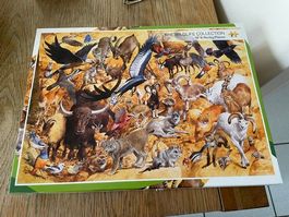 puzzle animaux sauvages