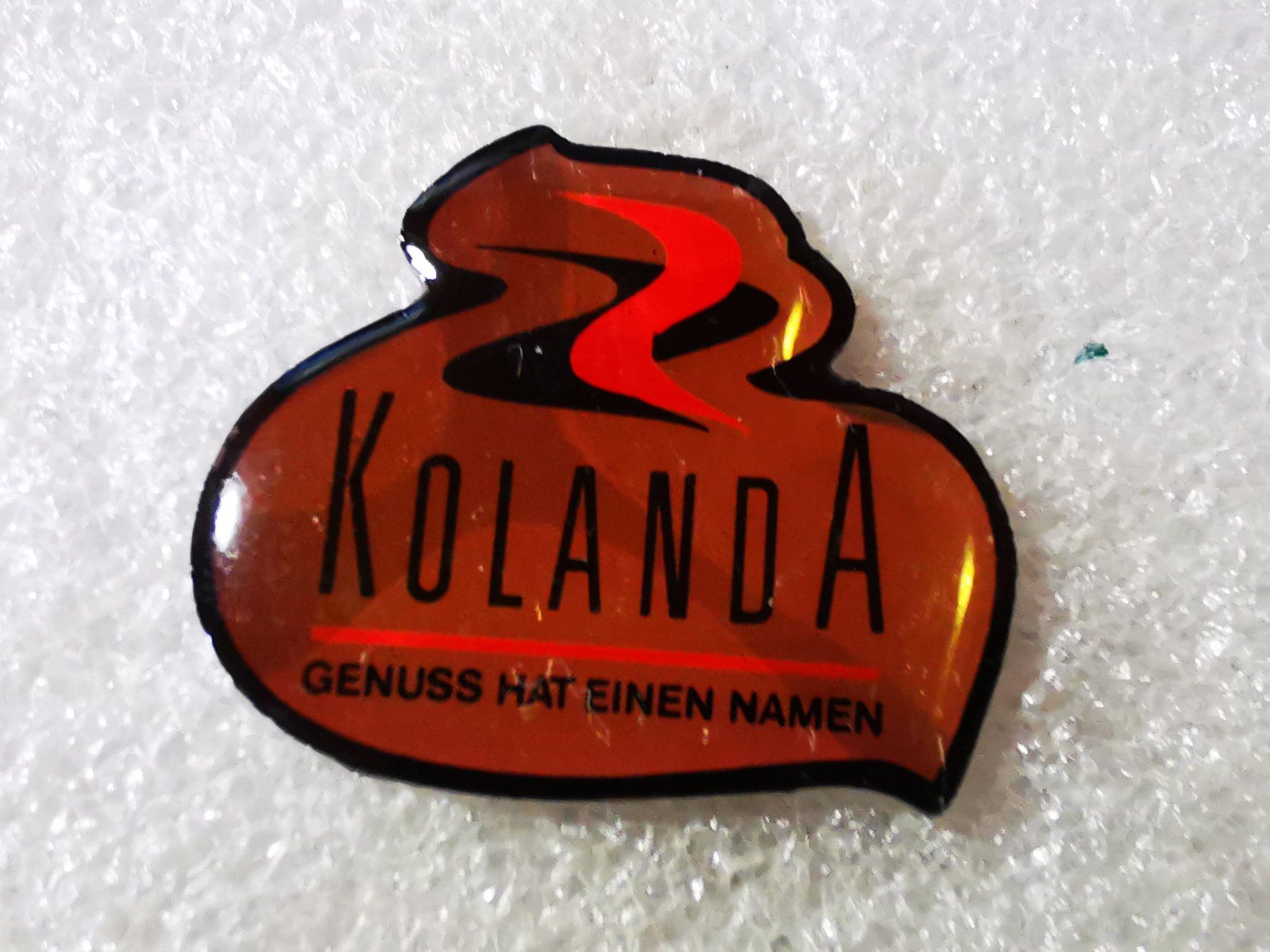 Placchette & Badge: Ansteckpin 96: Kolanda – Usato da Oppligen venduto da Pin-Fall-Shop