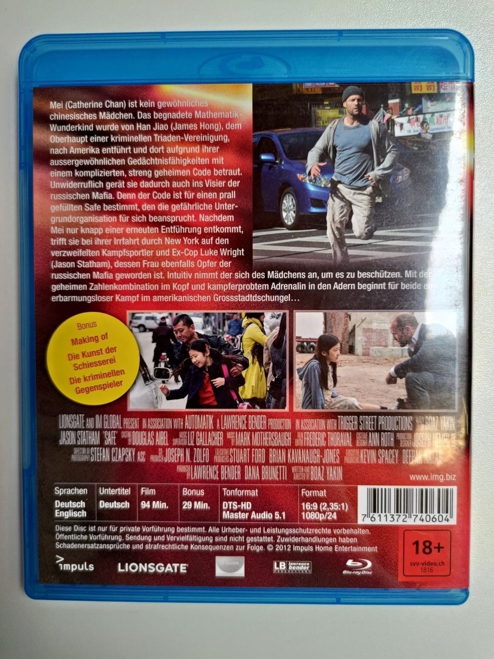 Alle DVDs: Safe – Gebraucht aus Liestal von Kratzilla 2