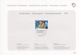 1991/92 Sondermarken 2 Sammelblätter