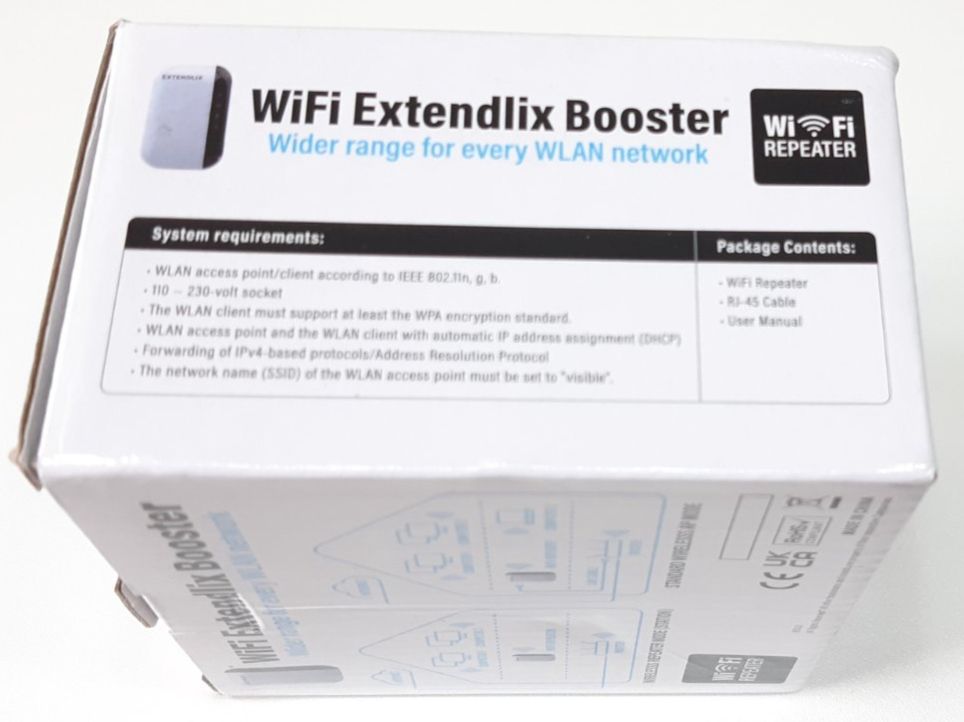 EXTENDLIX WIFI-Repeater - Répéteur WIFI EXTENDLIX (Neu und ...