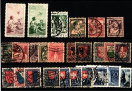 🇨🇭Pro Juventute 1912-1929 (KW/Cote 1140 CHF)