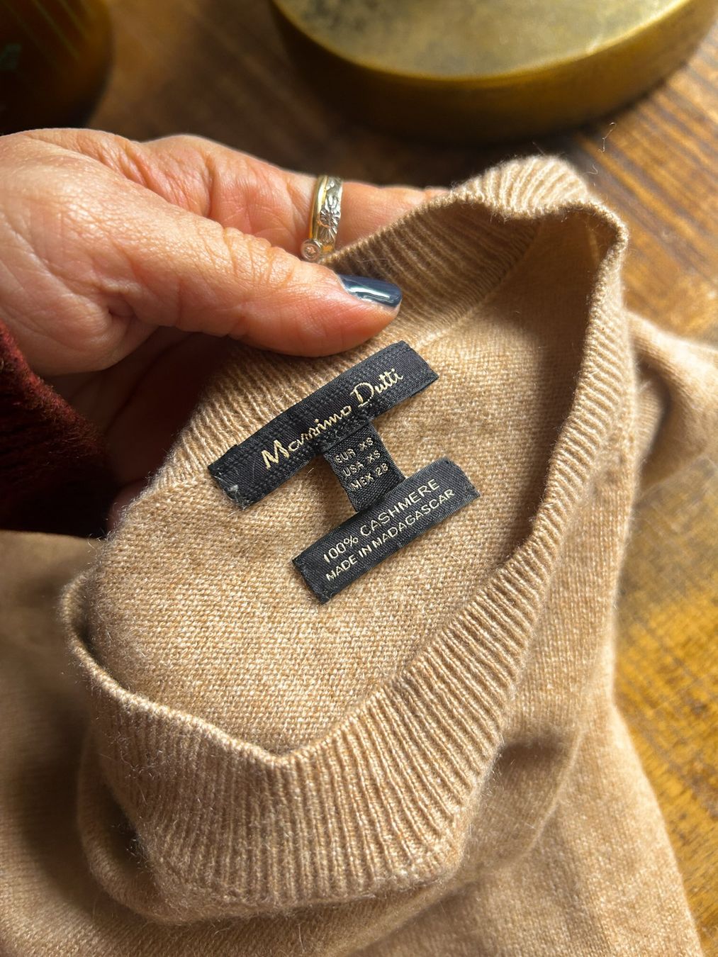 Massimo Dutti Maglioni & Felpe: Massimo Dutti 100% Cashmere Pullover - Gr. XS – Usato da Illnau venduto da Monkky 4
