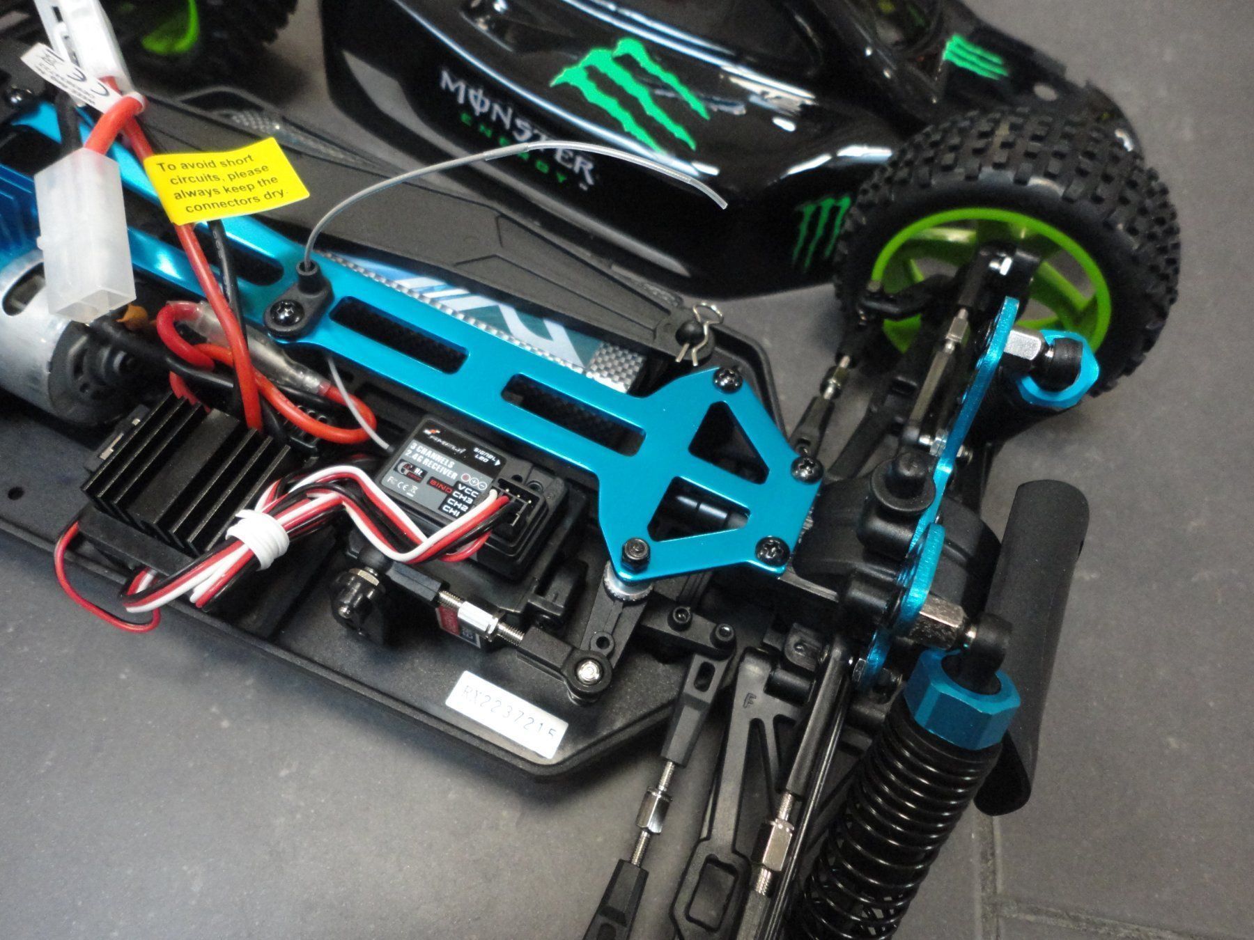 Modellismo RC: 4WD Buggy komplett-Set 1:10 NEU – Nuovo e nell'imballaggio originale da Horgen venduto da RcModell 5