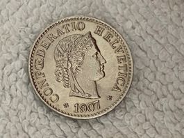 5 centimes/rappen 1907