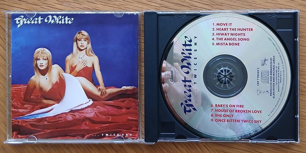 Great White Twice Shy (CD) Sehr guter Zustand (Gebraucht) in