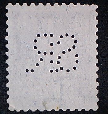 Tous les timbres: Perfin   78 – D'occasion à Opfikon par webstar30 1
