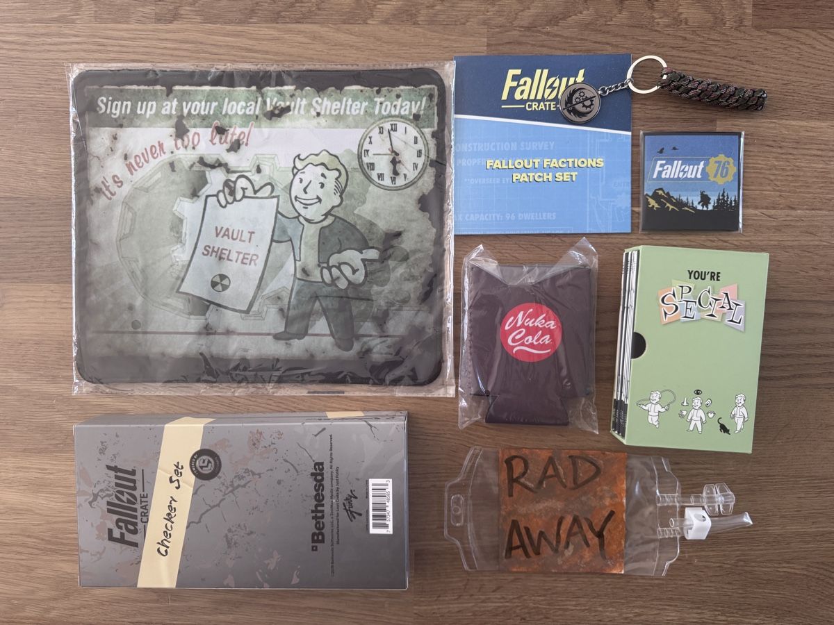 Giochi: Fallout Fan Paket Lootcrate – Nuovo (secondo la descrizione) da Andelfingen venduto da Snorlax_Cards