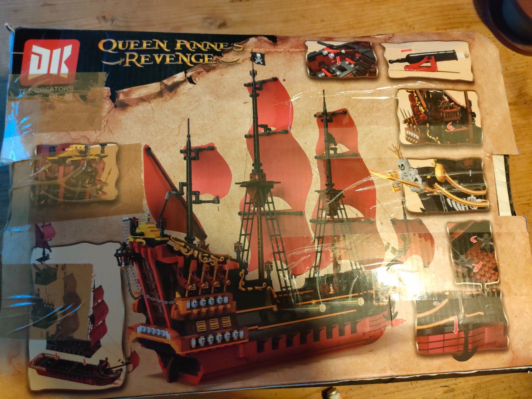 Giocattoli: Queen Annes  Revenge  "  Piratenschiff " – Nuovo e nell'imballaggio originale da Romanshorn venduto da Kattamaran 7