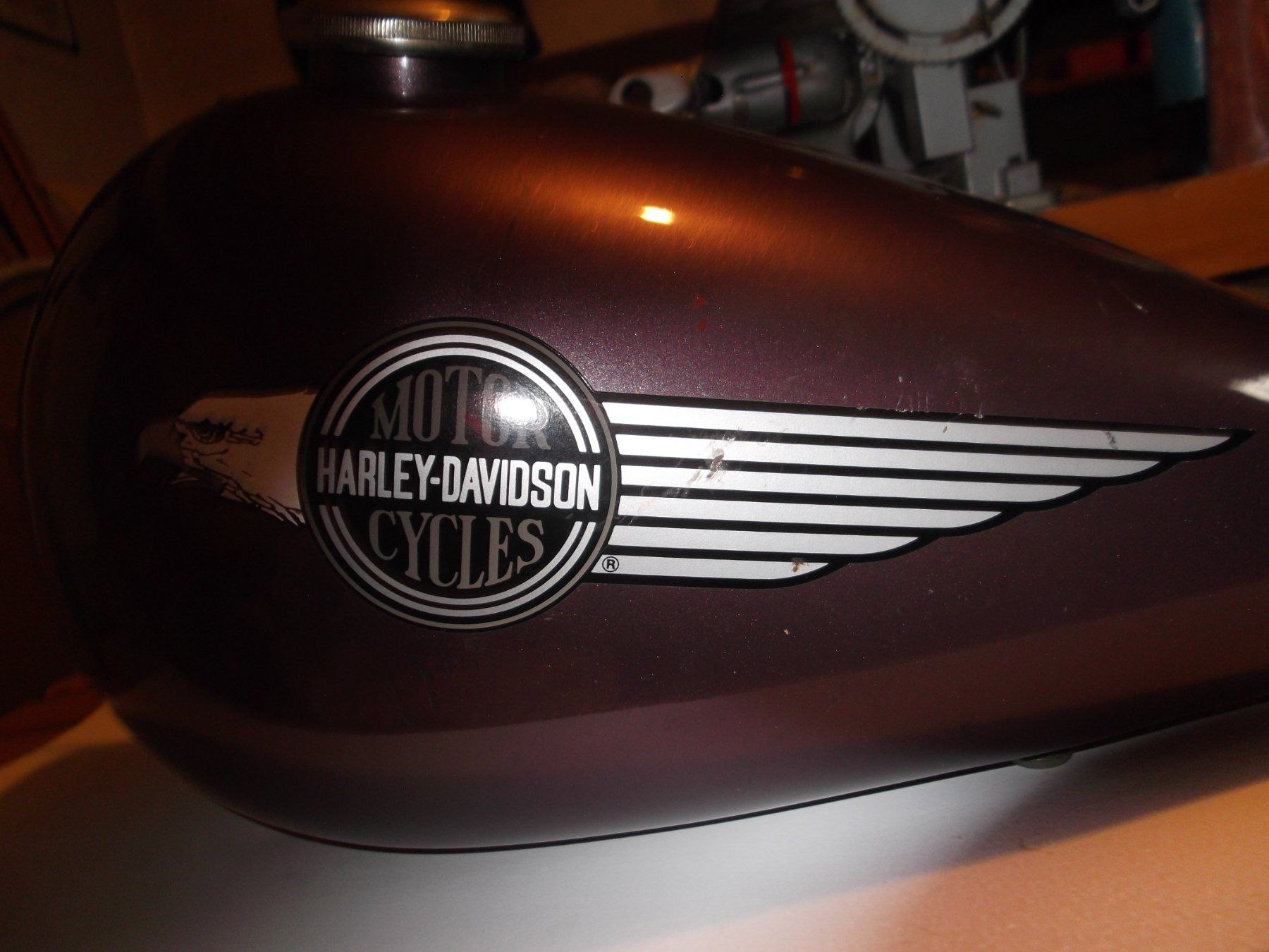 Harley-Davidson Accessori per altri veicoli: Harley-Davidson Big Bob Tank – Usato da Gümligen venduto da mchboss 1