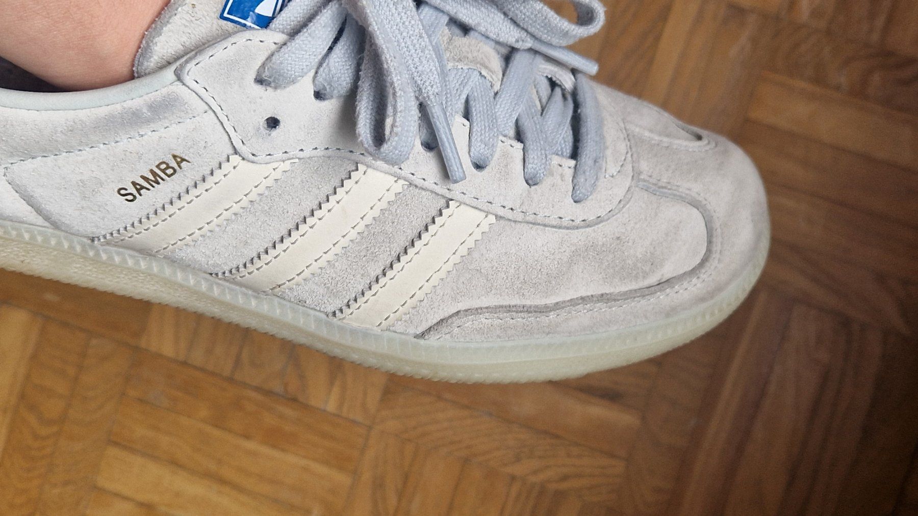Adidas Chaussures hommes: Hellblaue Adidas Sambas – D'occasion à Zürich par lilu010