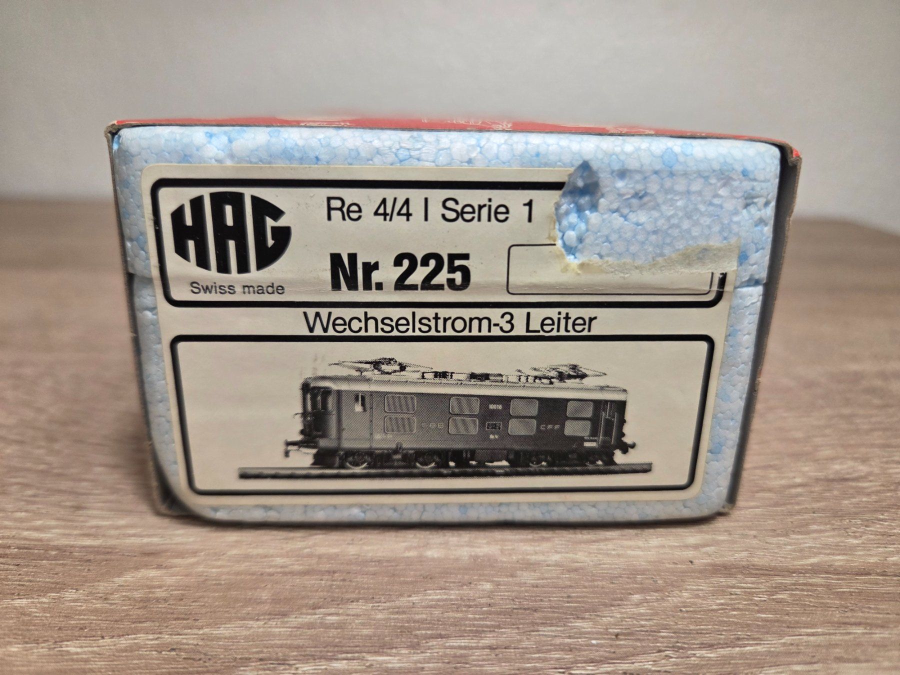Hag Modellini di ferrovie: Hag 225 E-Lok Re 4/4 SBB Digital H0 – Usato da St-Aubin-Sauges venduto da Lo_Go 6