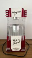 Nostalgia Popcornmaschine rot/weiss Retro
