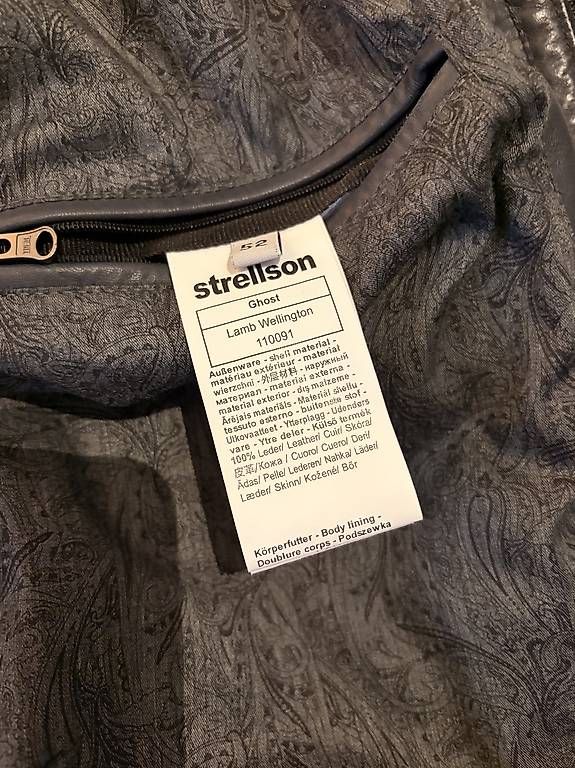 Giacche: Strellson Lederjacke Ghost Gr 52 – Nuovo e nell'imballaggio originale da Winterthur venduto da Klebstreifen 3