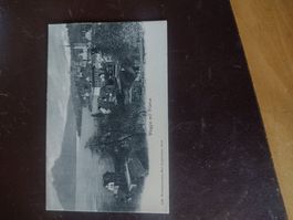 Antike Postkarte Weggis mit Pilatus