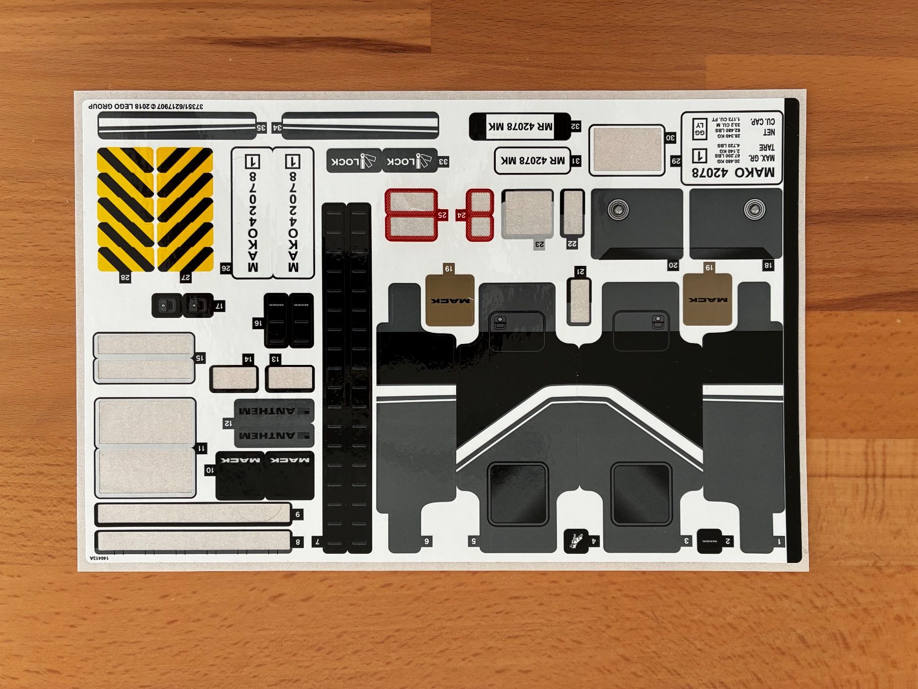 Lego Jeux de construction: Lego Technic 42078 Mack Anthem – D'occasion à Visp par kai_x2bf 1