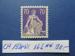 CH 1924 Nr. 162 postfrisch **