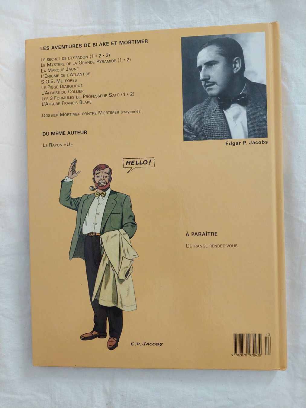 Comics: Blake Et Mortimer "L'Affaire Francis Blake" EO 1996 TBE+ – Gebraucht aus Genève von Blu_BD 1
