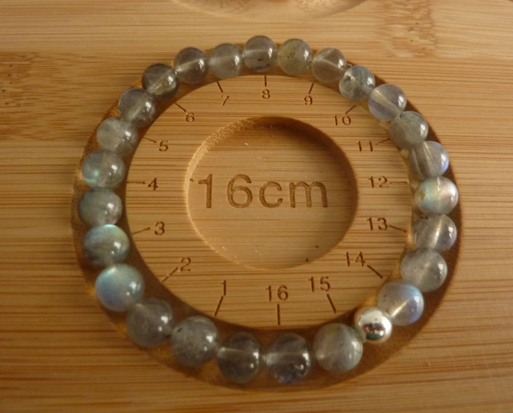 Bracciali & Braccialetti: Labradorit 8mm Perlen - Elast - Armband – Nuovo (secondo la descrizione) da Hombrechtikon venduto da mincky 1