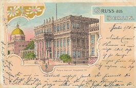 Berlin - Gruss aus .. Palais KFIII +1902