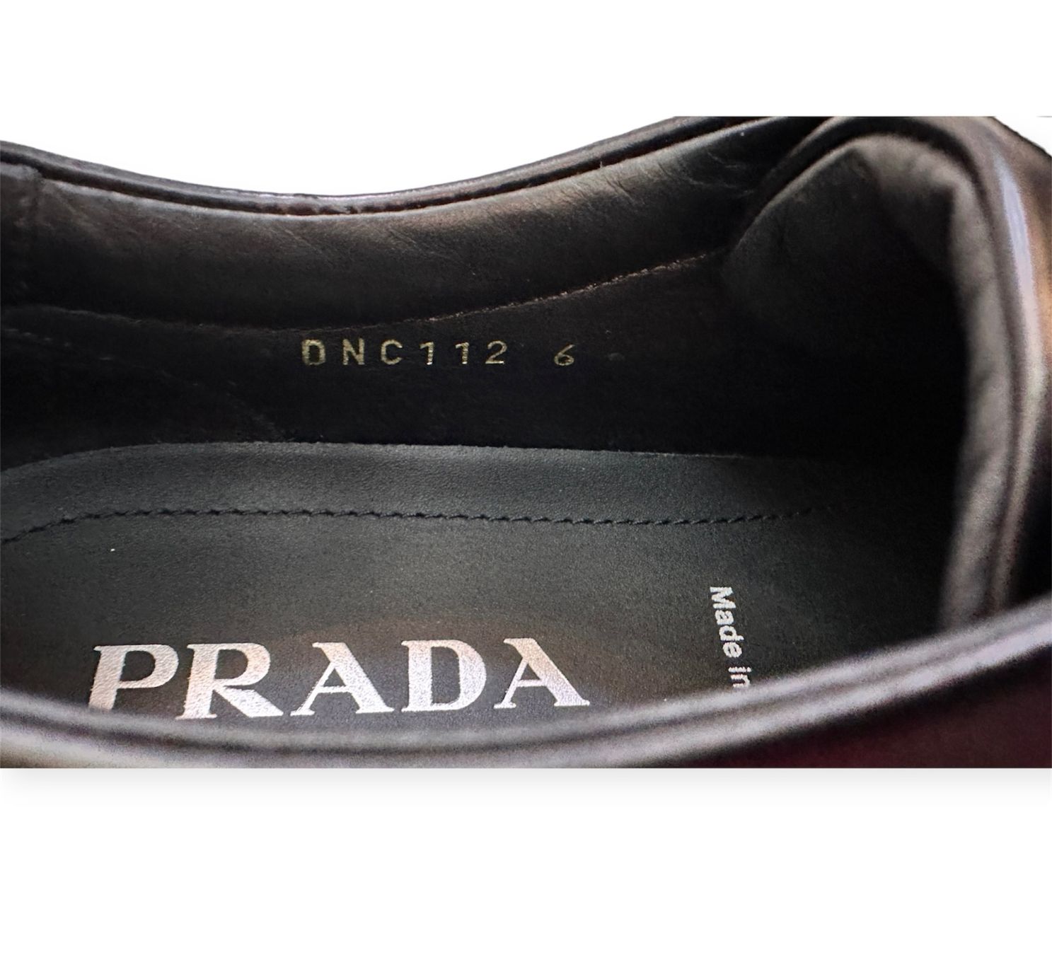 Prada Scarpe da uomo: Prada Herren Leder Schuhe – Nuovo e nell'imballaggio originale da Lachen SZ venduto da HelvetiaLuxury 7