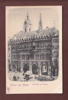 Gruss aus BASEL - Rathaus - Markt