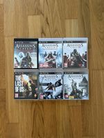 PS3 Spiele (Assassins Creed, The last of us)