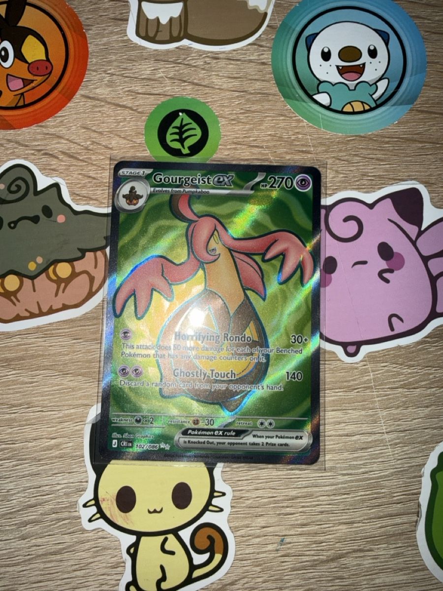Pokémon Carte collezionabili: Gourgeist Full Art CRI – Nuovo (secondo la descrizione) da St-Maurice venduto da Whatty