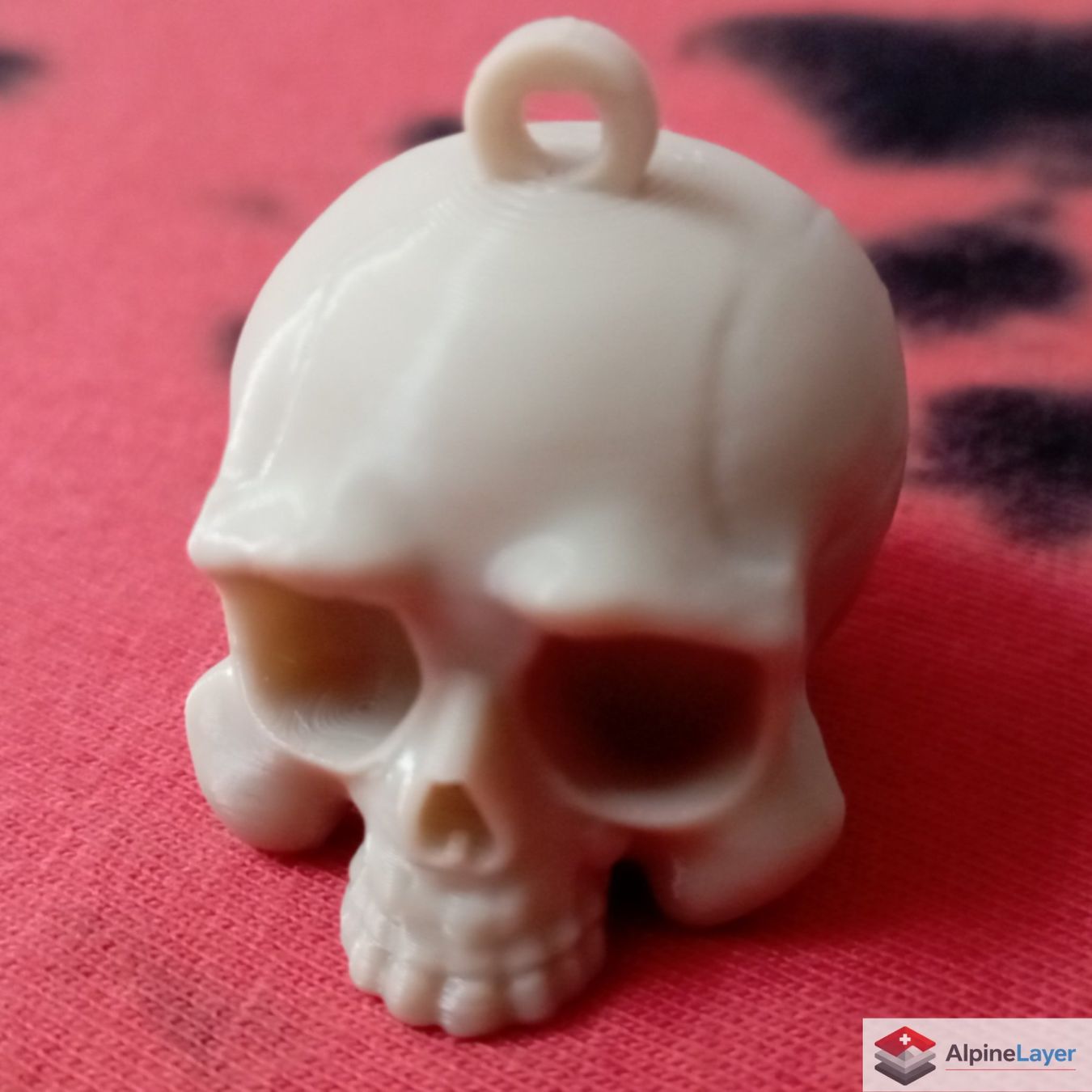 Portachiavi: Skull Keychain 3D Printed White Gothic Keyring – Nuovo (secondo la descrizione) da Losone venduto da AlpineLayer