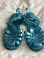 Blue Jelly Sandals - Perfect Summer Beach Shoes! Size 35
