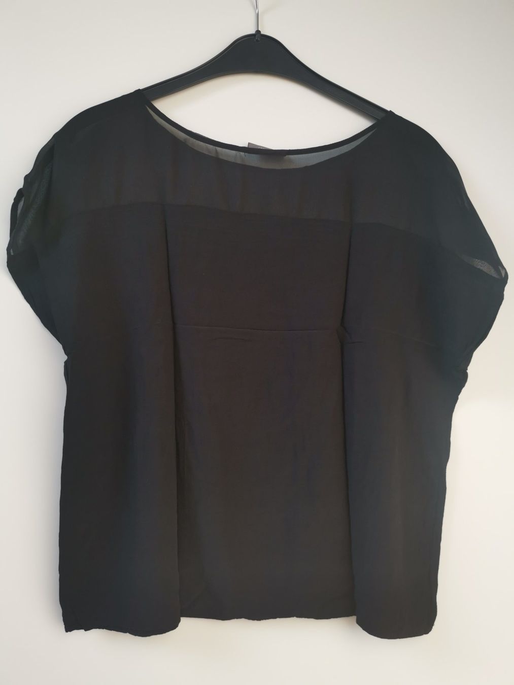 Blusen: Bluse / kurzarm / Yessica / XL / 44 / schwarz – Gebraucht aus Hergiswil NW von Angfri 4