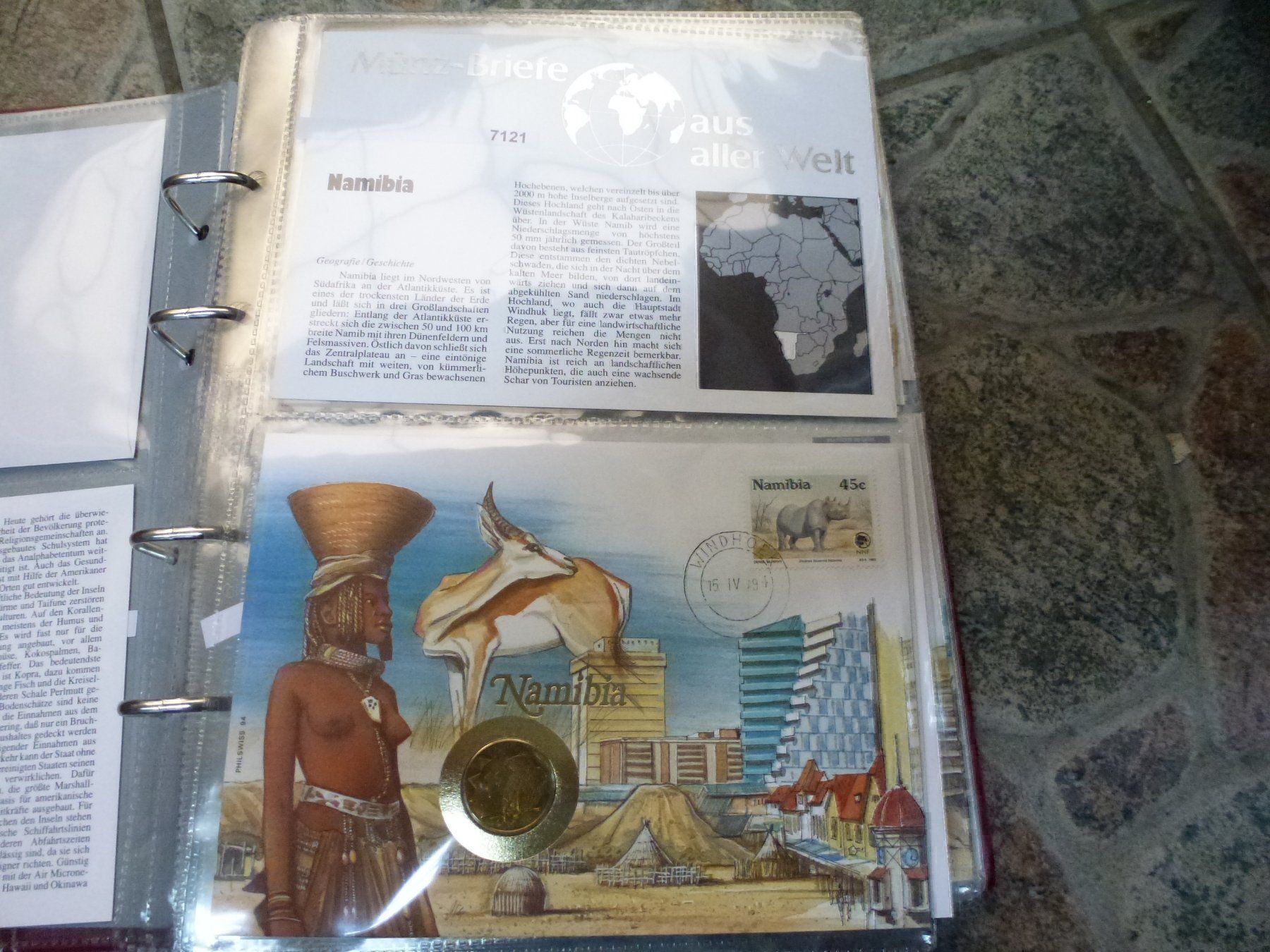 Tutti le monete: Münzbrief Namibia – Usato da Olten venduto da Disc-Verkauf