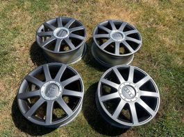 Jantes alu 17" origine Audi, propres, 5x112