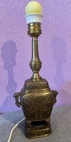 Vintage! brûle parfum en bronze monté en Lampe