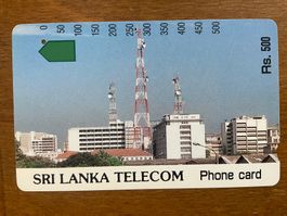 Telefonkarte Sri Lanka, System Tamura
