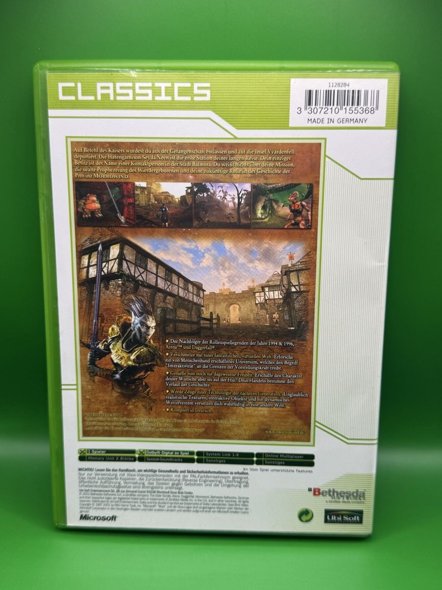 Microsoft Giochi: The Elder Scrolls III: Morrowind - XBOX Classic – Usato da Zürich venduto da Reogen 1