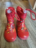 Gummistiefel gefüttert, rot Waldtiere Grösse 23 gebraucht